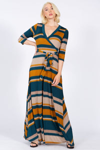 GRETA Wrap Maxi Dress